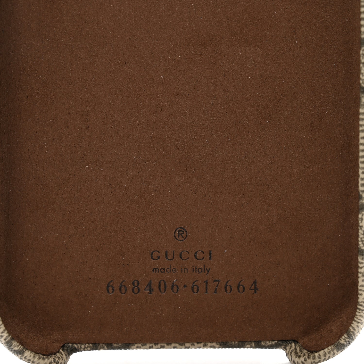 Gucci GG Supreme Monogram Ophidia iPhone 12/12 Pro Case 5 of 6