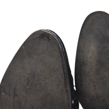 Valentino Garavani Patent Cut Out Oxfords 39 Black 13 of 14