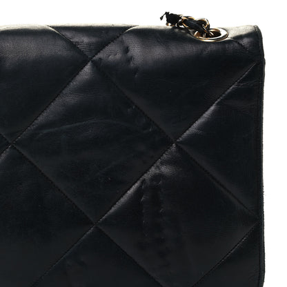 Chanel Lambskin Quilted Small Single Flap Black 5 of 5