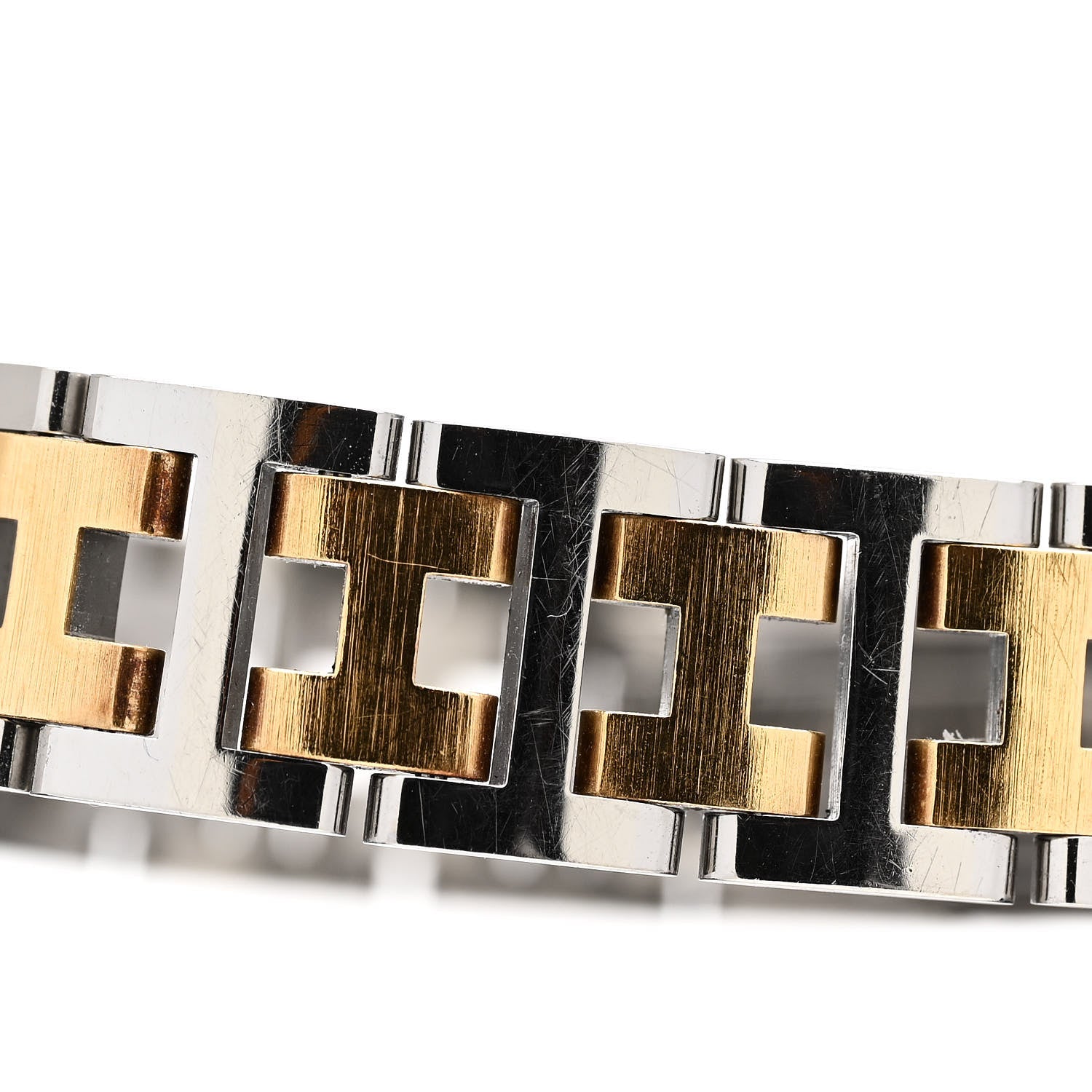 Hermes Stainless Steel 24mm Clipper Quartz Watch Gold 5 of 5