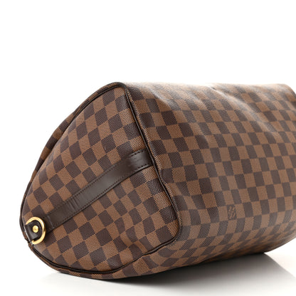 Louis Vuitton Damier Ebene Speedy Bandouliere 35 9 of 10