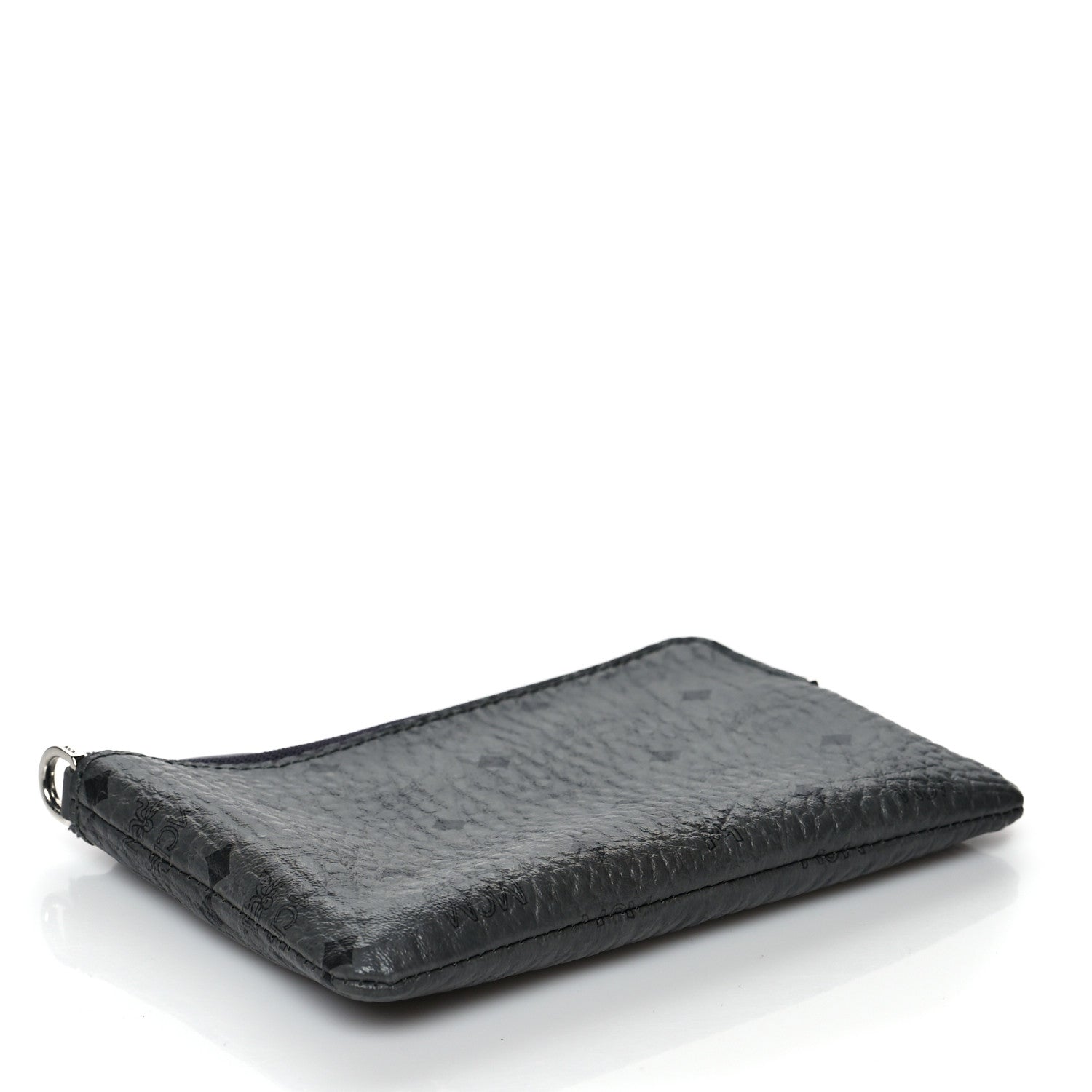 MCM Visetos Crossbody Tech Pouch Phantom Grey 4 of 11