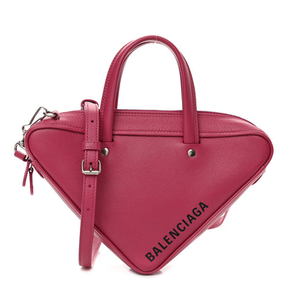 Balenciaga Calfskin XS Triangle Duffle Pink 13 of 21