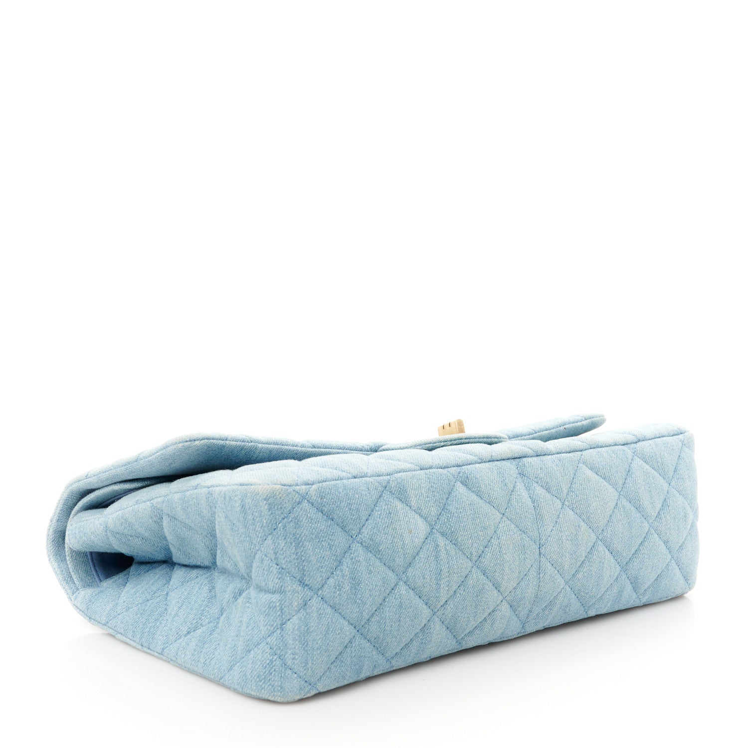 Chanel Denim Quilted 2.55 Reissue 226 Flap Light Blue 4 of 10