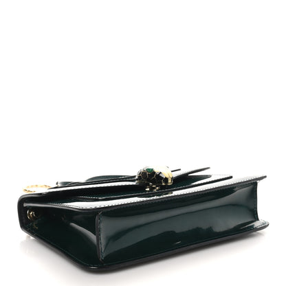Bulgari Patent Serpenti Forever Crossbody Emerald 5 of 11
