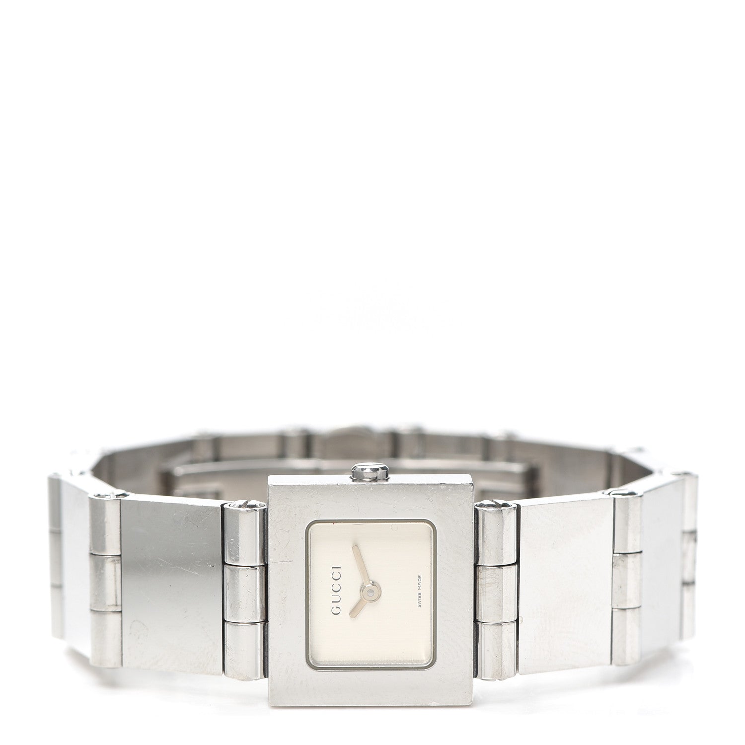 Gucci Stainless Steel 20mm 600L Quartz Watch White 2 of 5