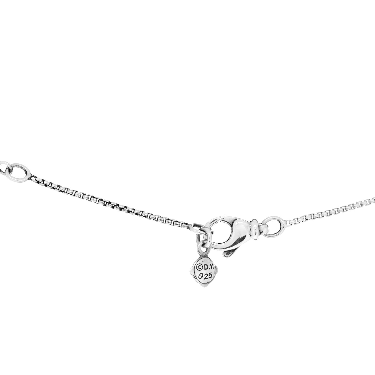 Sterling Silver Diamond 16mm Small Starburst Pendant Necklace