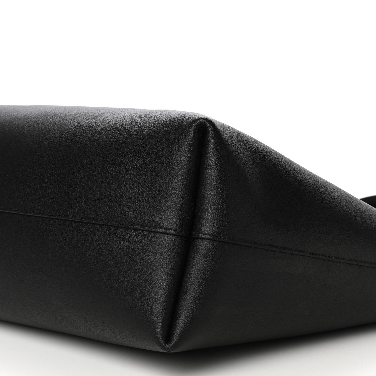 Saint Laurent Calfskin Large Shopping Tote Black 10 of 23