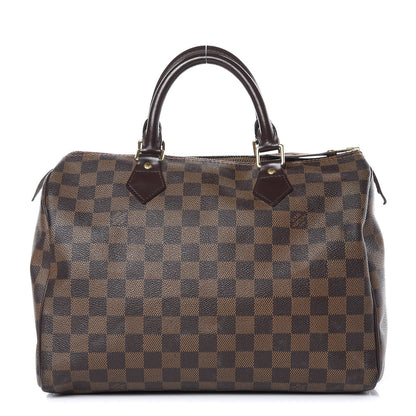 Louis Vuitton Damier Ebene Speedy 30 1 of 22