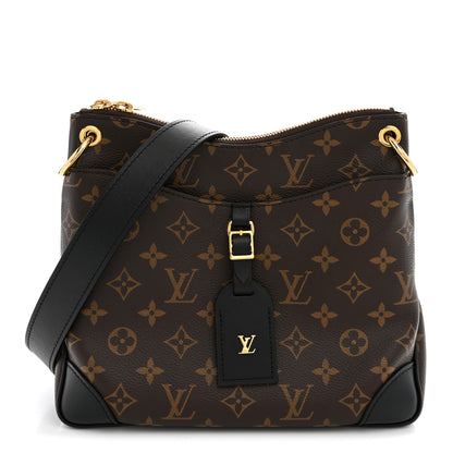 Louis Vuitton Monogram Odeon PM Black 1 of 9