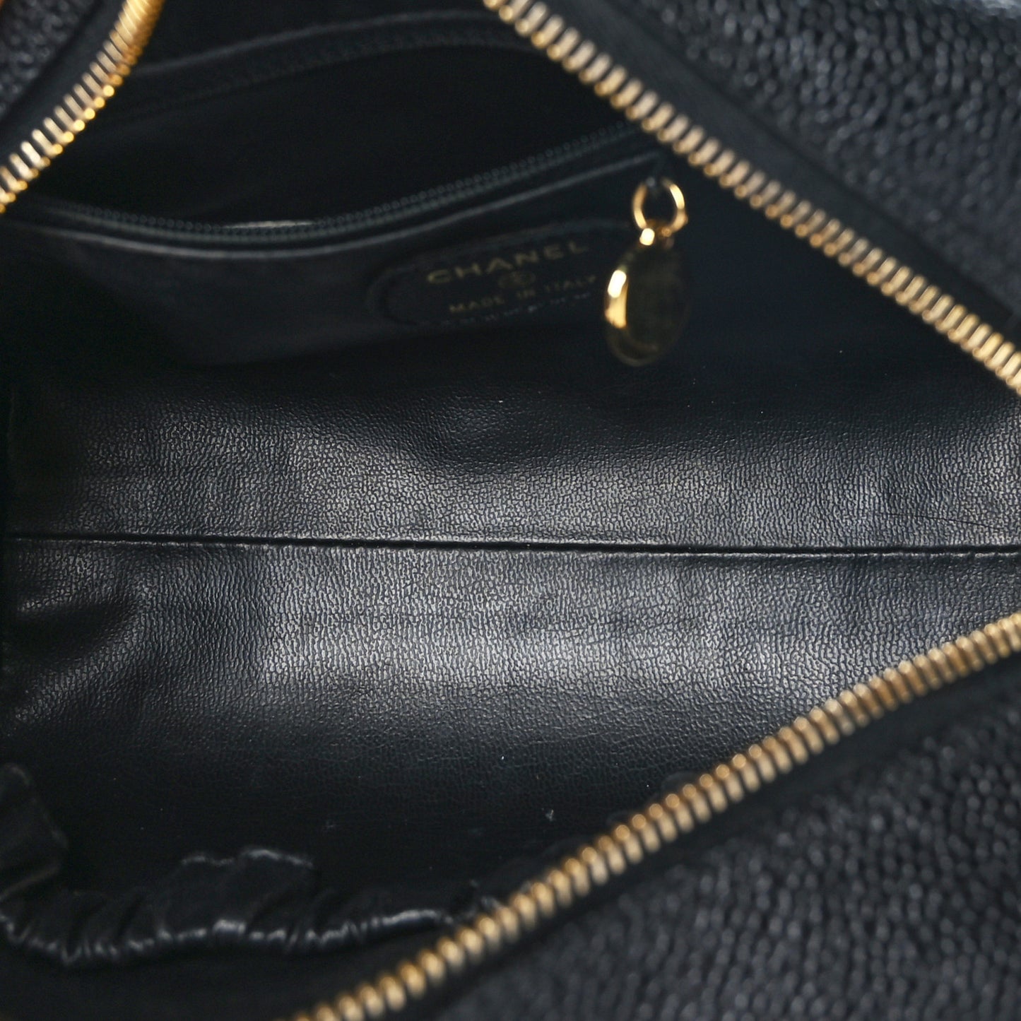 Caviar Timeless CC Cosmetic Pouch Bag Black