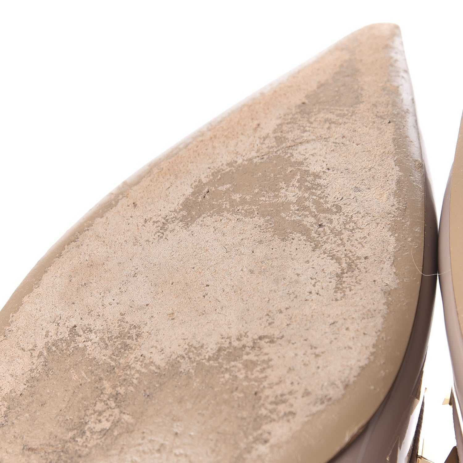 Valentino Garavani Patent Rockstud Ballerina Flats 40 Poudre 8 of 11