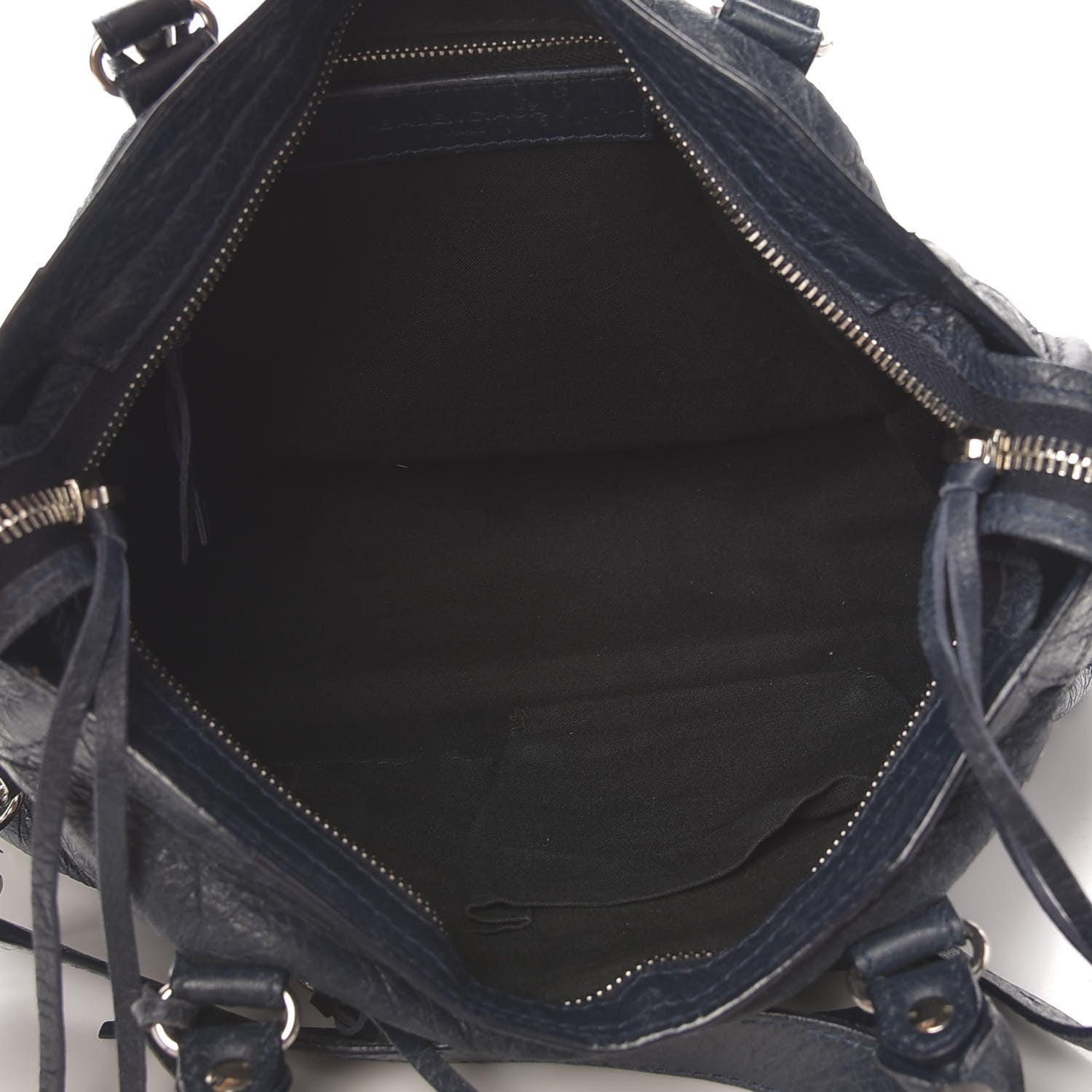 Balenciaga Agneau Classic Silver Hardware S City Bleu Obscur 5 of 12