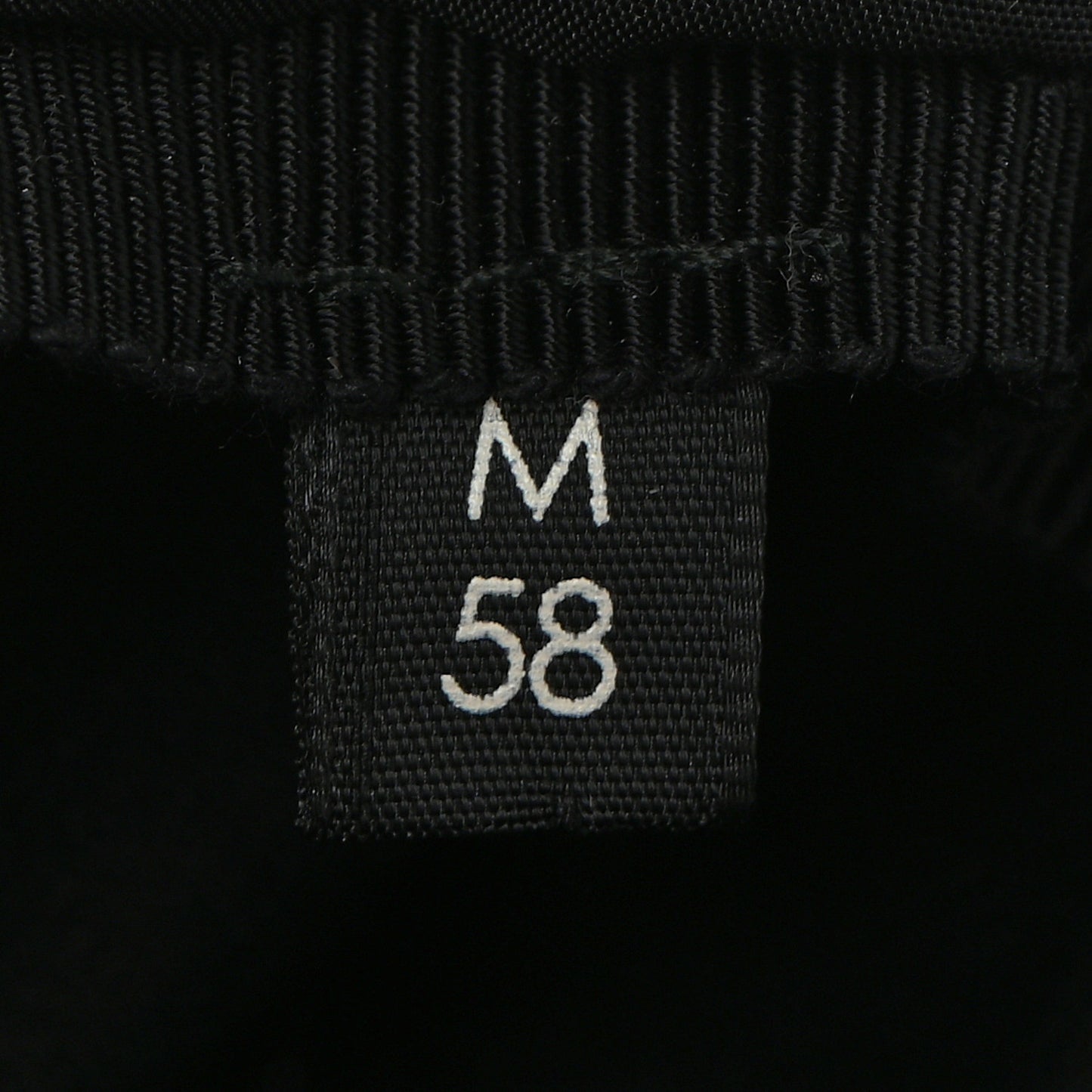 Gabardine Gucci Headband Baseball Hat M Black