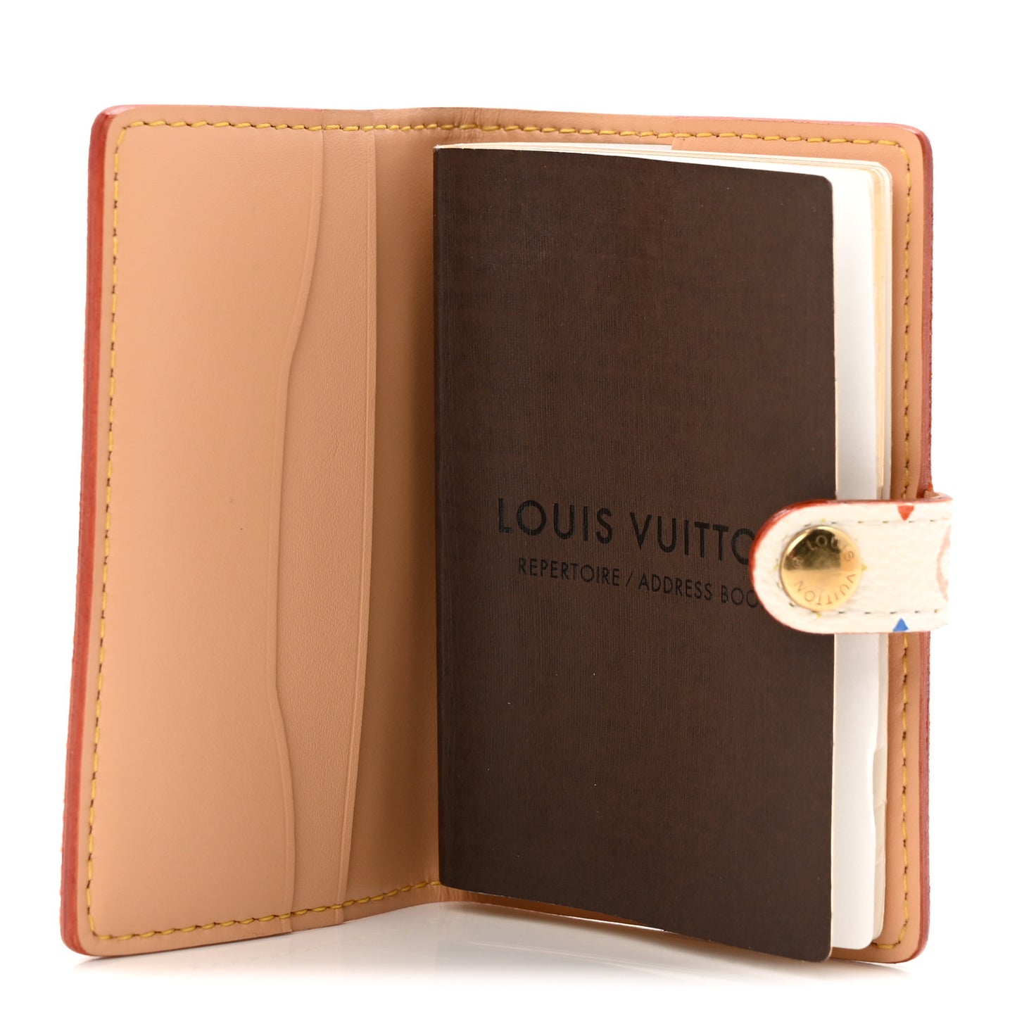 Monogram Multicolor Carnet de Bal Mini Agenda Cover White