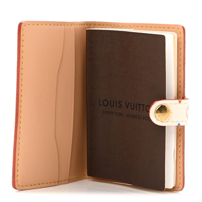 Louis Vuitton Monogram Multicolor Carnet de Bal Mini Agenda Cover White 5 of 7