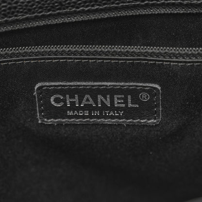 Chanel Caviar Quilted Grand Shopping Tote GST Black 6 of 11