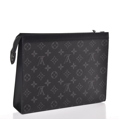Louis Vuitton Monogram Eclipse Pochette Voyage MM 3 of 7