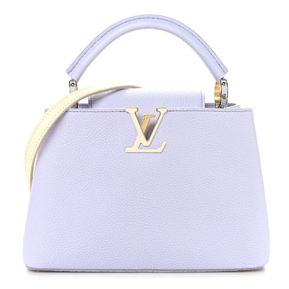 Louis Vuitton Taurillon Braided Chain Capucines BB Iris Creme 1 of 9