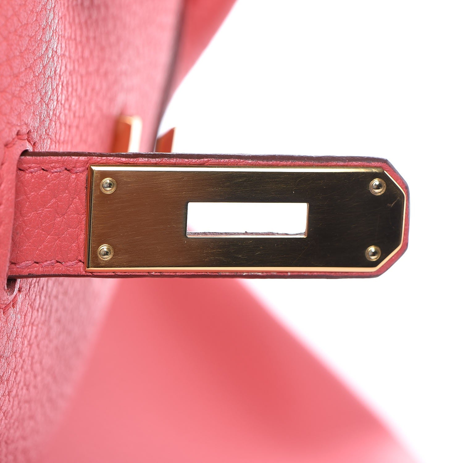 Hermes Taurillon Clemence Birkin 35 Bougainvillea 19 of 33