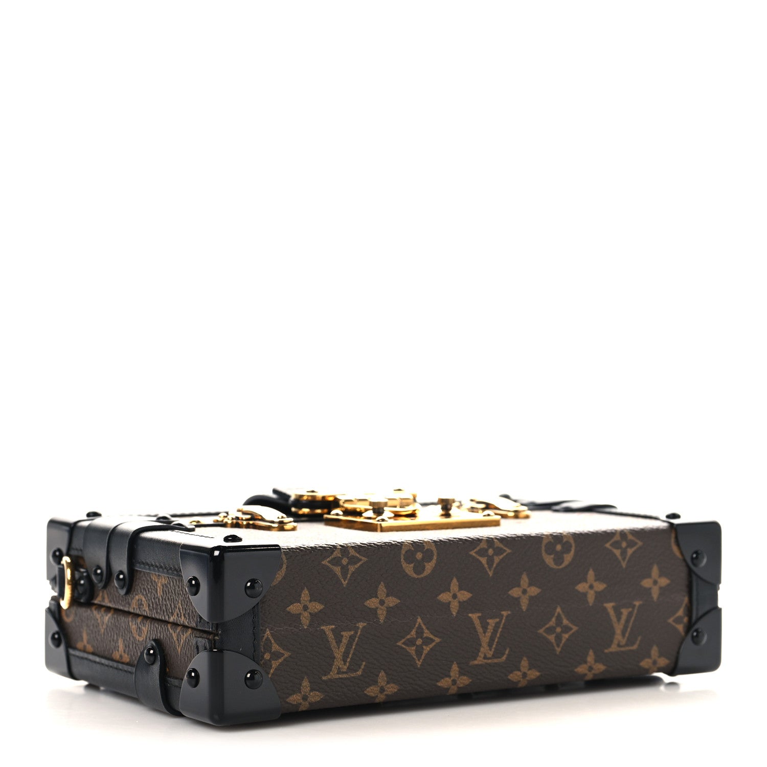 Louis Vuitton Monogram Petite Malle Black 4 of 9