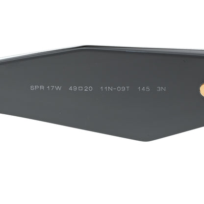 Prada Acetate Symbole Sunglasses SPR 17W Dark Grey 6 of 8