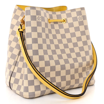 Louis Vuitton Damier Azur Neonoe MM Pineapple 3 of 11