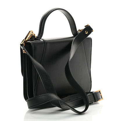Versace Vitello Barocco Virtus Small Top Handle Shoulder Bag Black 2 of 18