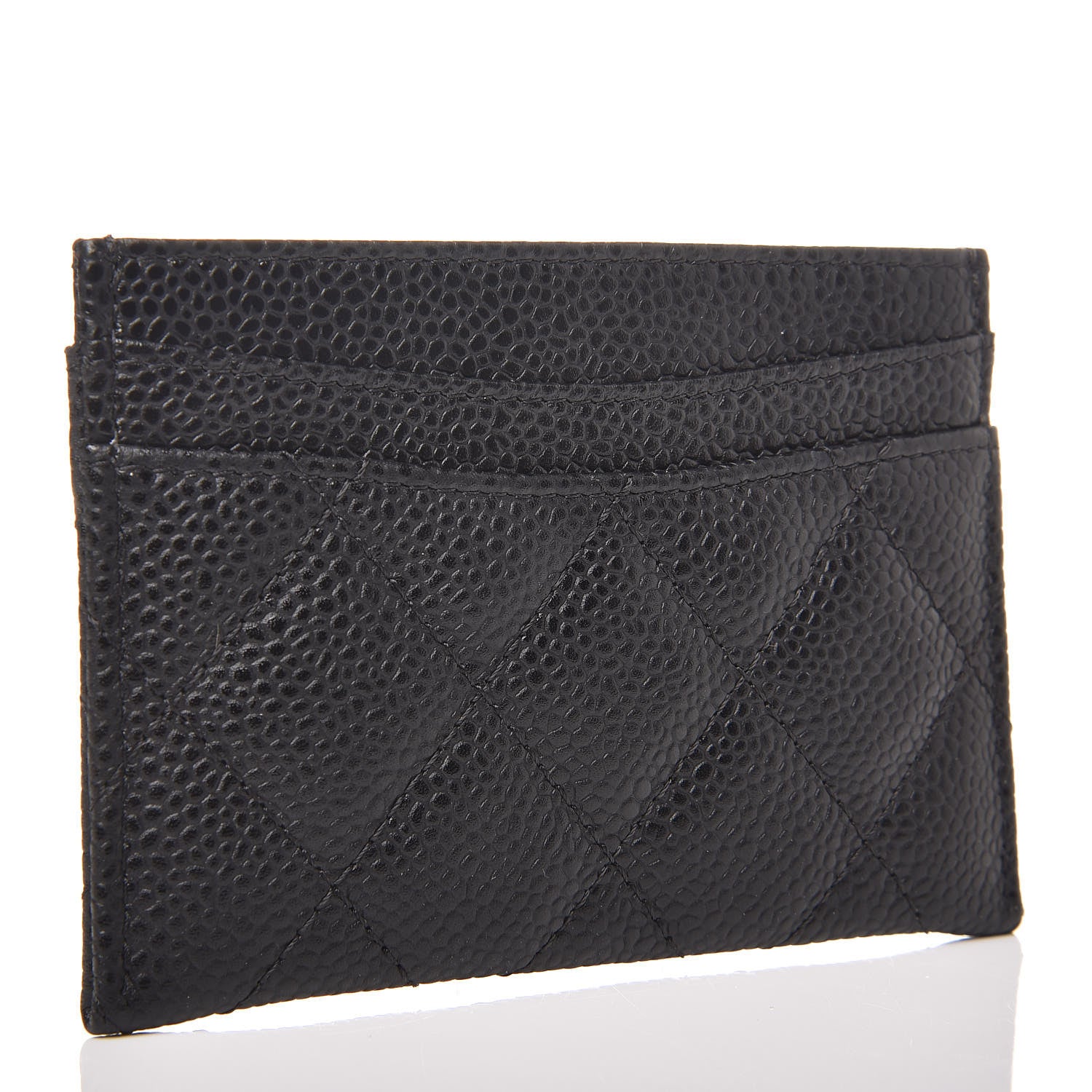 Chanel Caviar Quilted Card Holder Black 3 of 8