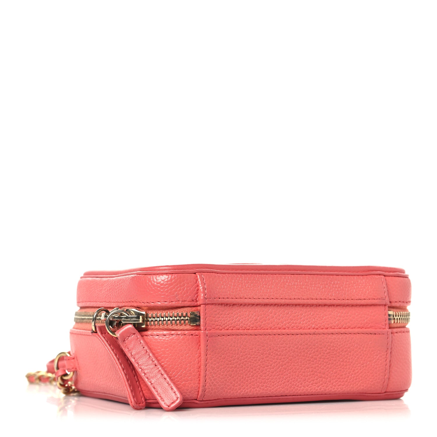 Chanel Caviar Quilted Small CC Filigree Vanity Case Pink 4 of 10
