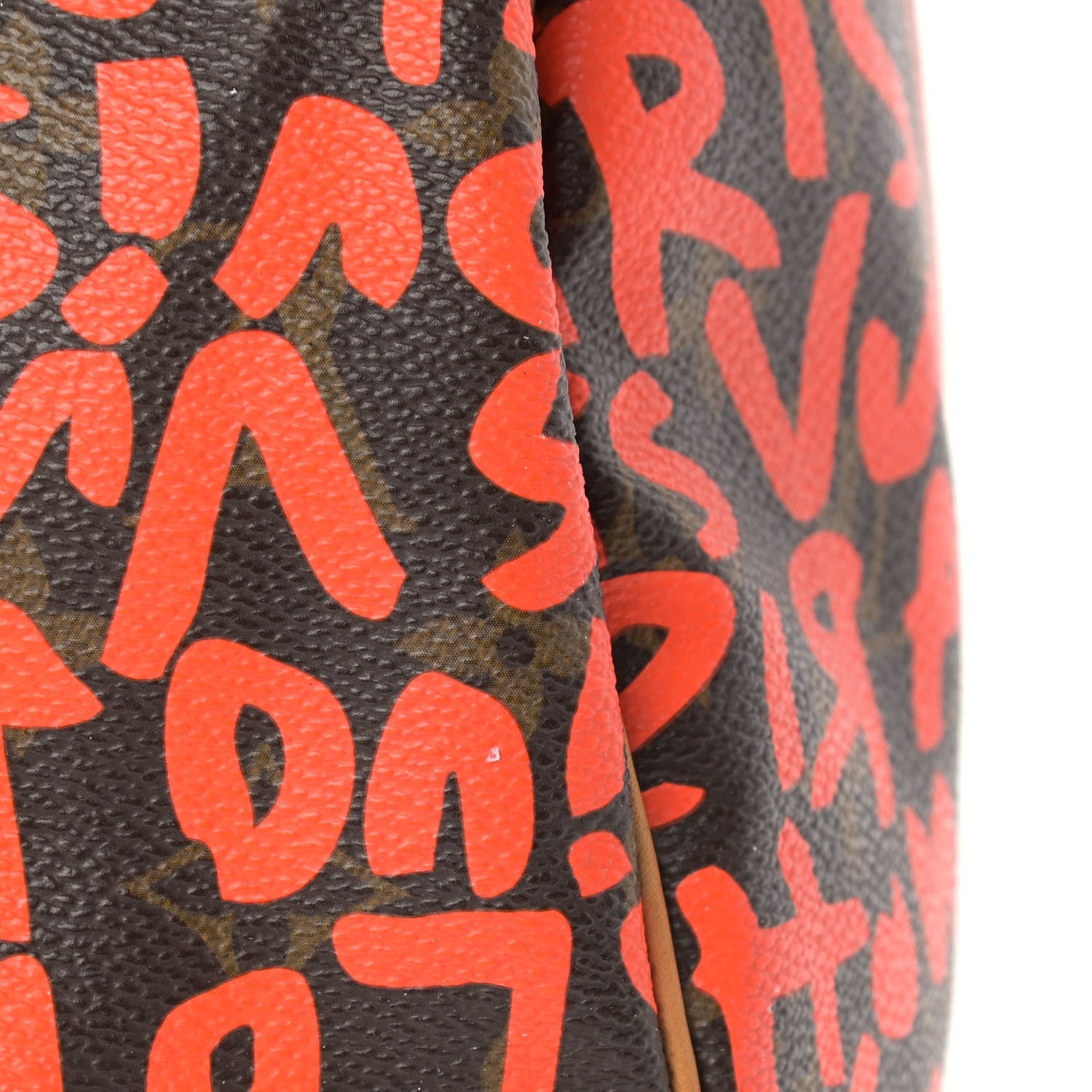 Louis Vuitton Monogram Graffiti Speedy 30 Orange 12 of 21