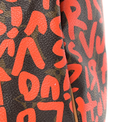 Louis Vuitton Monogram Graffiti Speedy 30 Orange 12 of 21