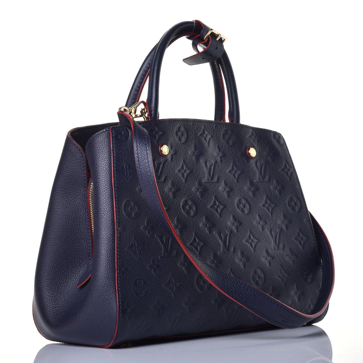 Empreinte Montaigne MM Marine Rouge