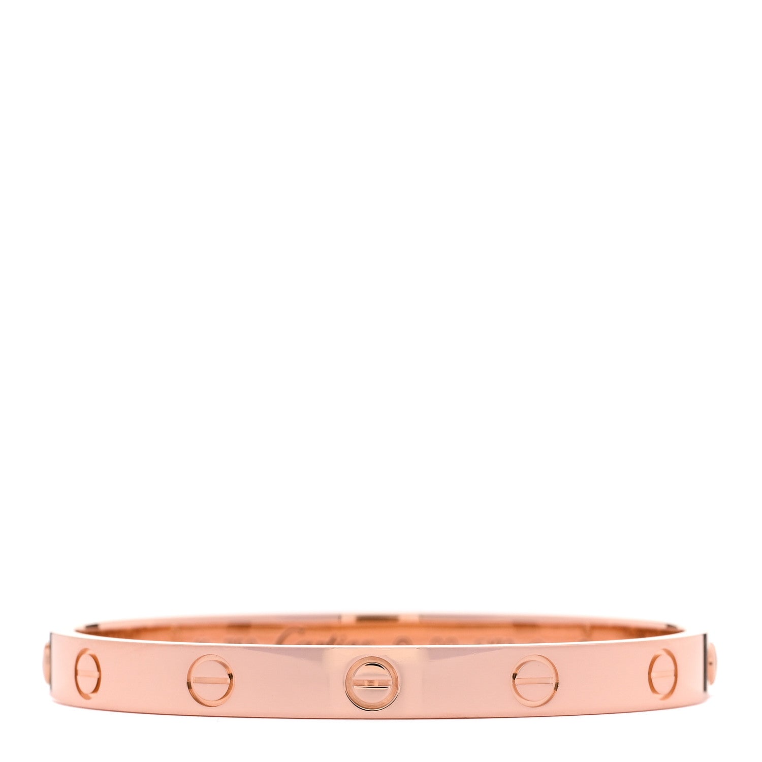 Cartier 18K Pink Gold LOVE Bracelet 16 1 of 6