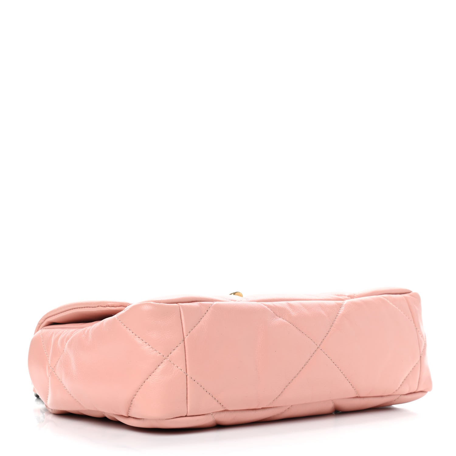 Chanel Goatskin Quilted Medium Chanel 19 Flap Light Pink 4 of 9