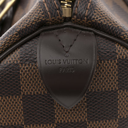 Louis Vuitton Damier Ebene Speedy 25 6 of 12