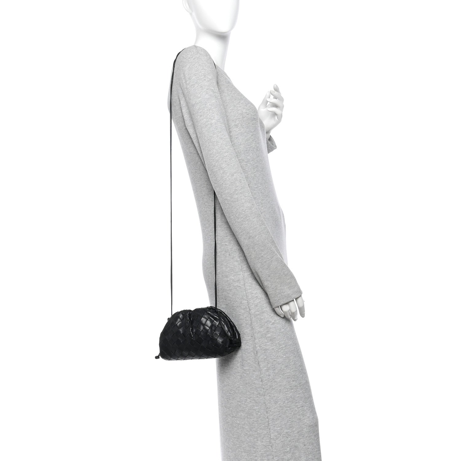 Bottega Veneta Nappa Intrecciato The Mini Pouch Black 2 of 10