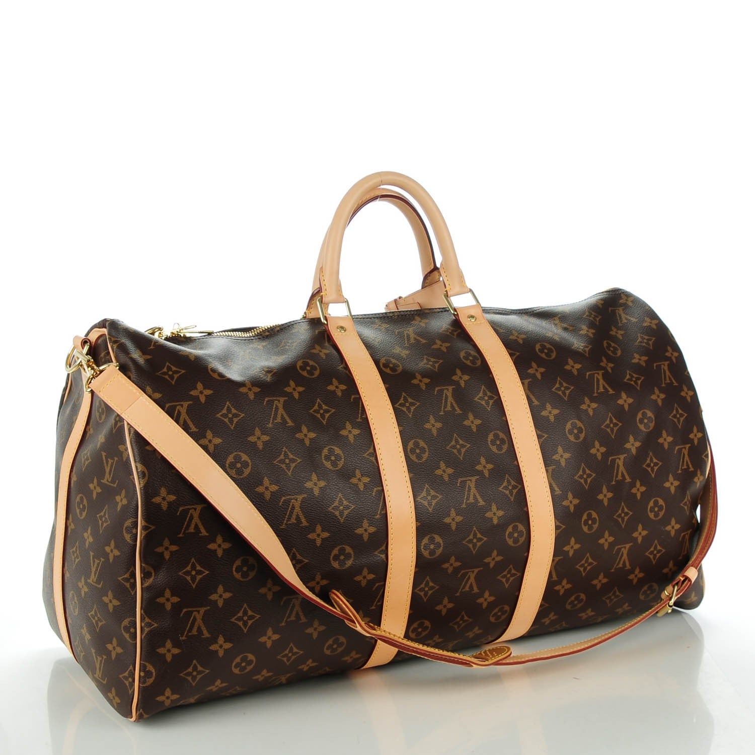 Louis Vuitton Monogram Keepall Bandouliere 55 3 of 7