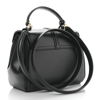 Celine Satinated Calfskin Mini 16 Top Handle Bag Black 3 of 9