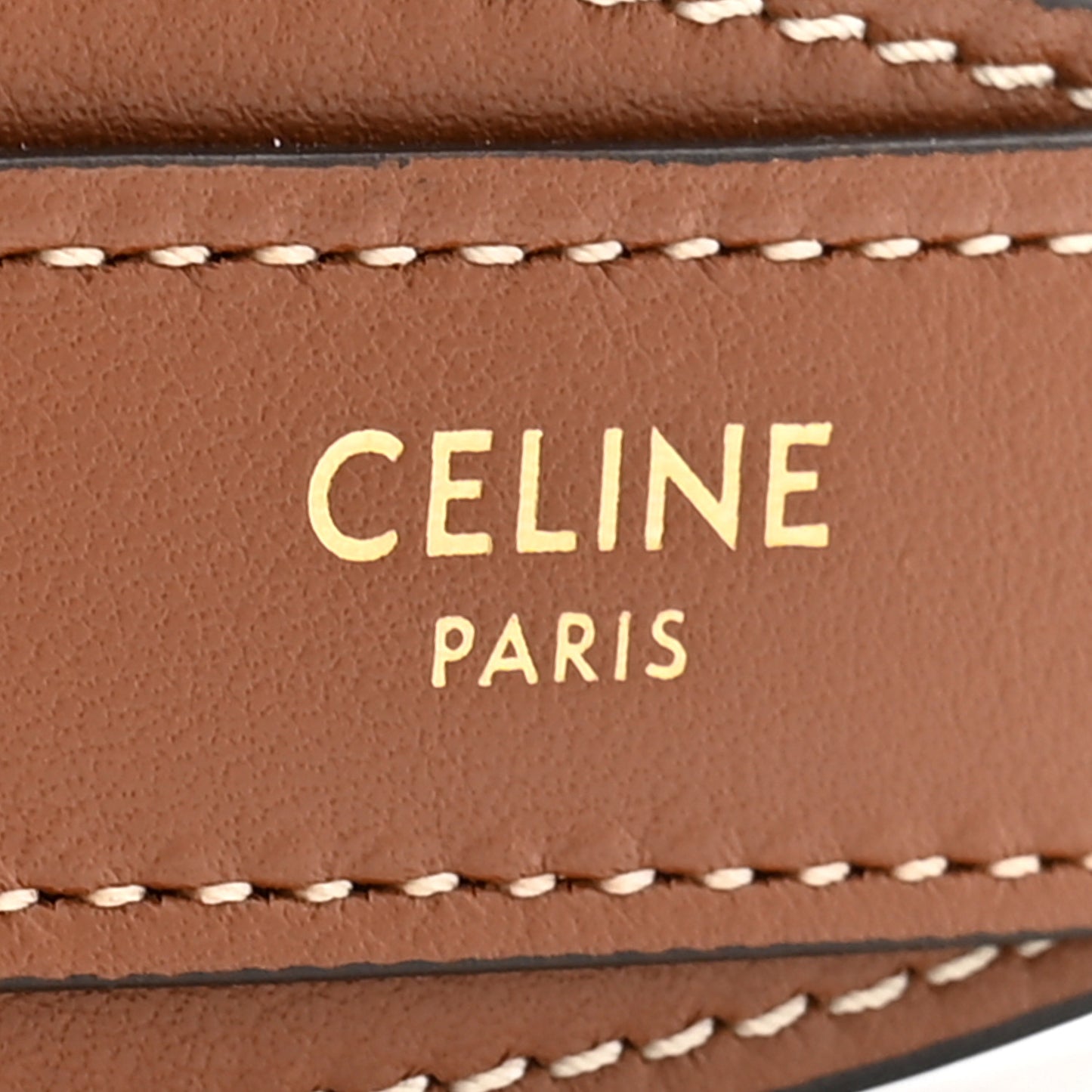Smooth Calfskin Long Strap Tan