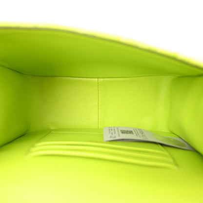 Versace Velvet Quilted Virtus Shoulder Bag Green 5 of 9