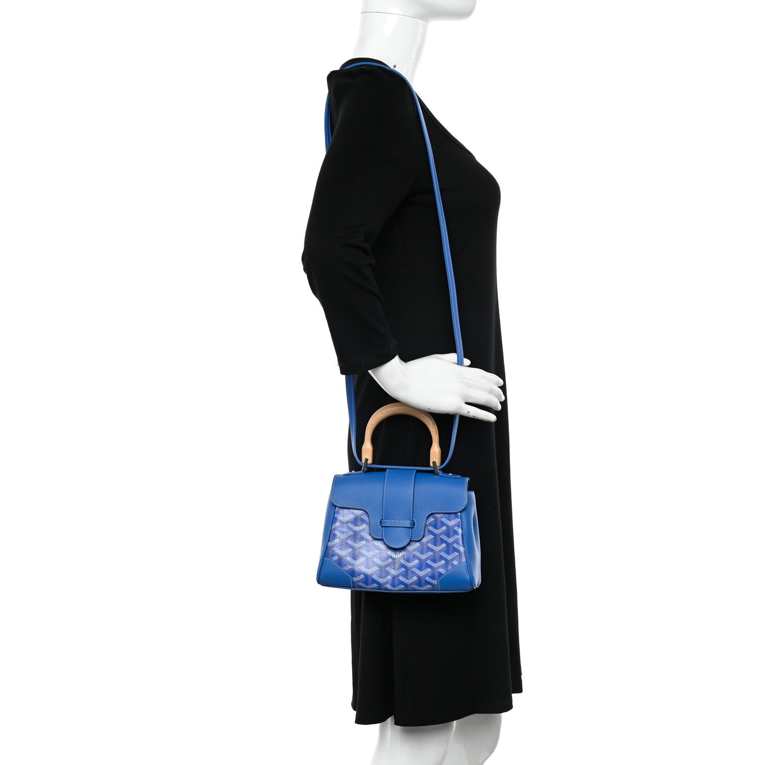 Goyard Goyardine Mini Saigon Sky Blue 2 of 11