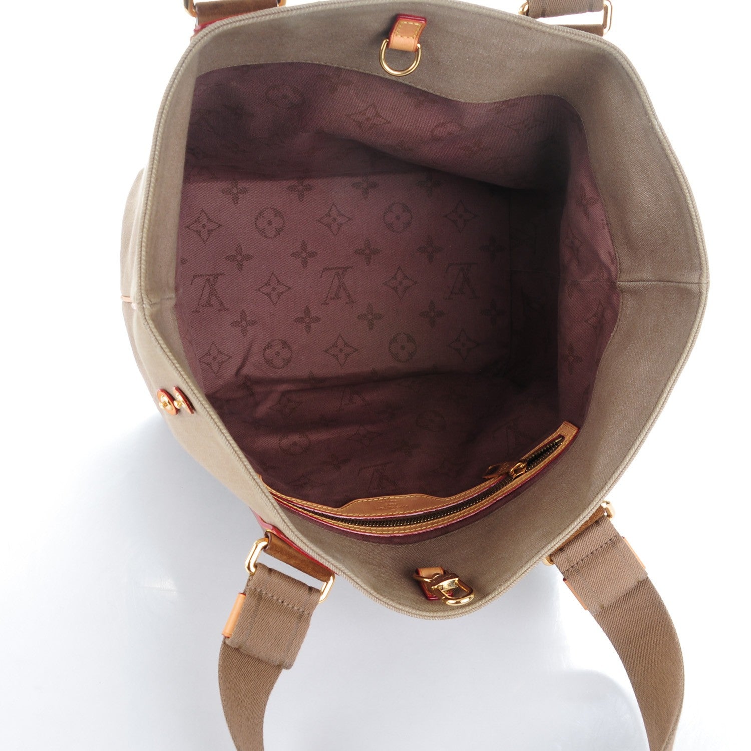 Louis Vuitton Denim Articles de Voyage Cabas Argile 4 of 6