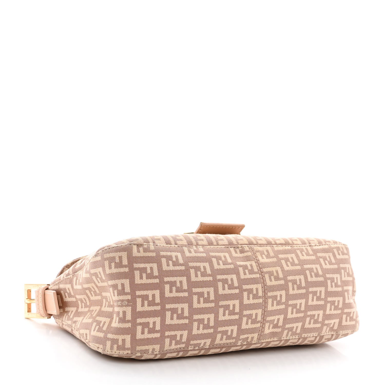 Fendi Zucchino Vitello Mini Mama Baguette Cipria 4 of 17