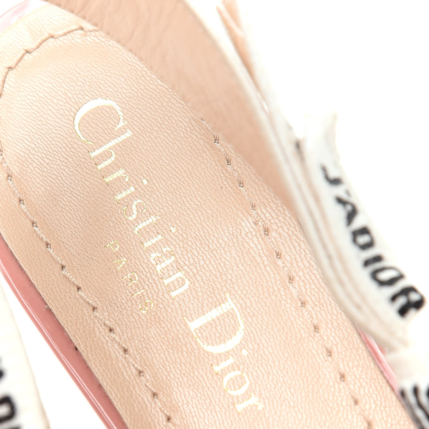 Patent Ribbon J'Adior Slingback Ballet Flats 37.5 Dusty Candy