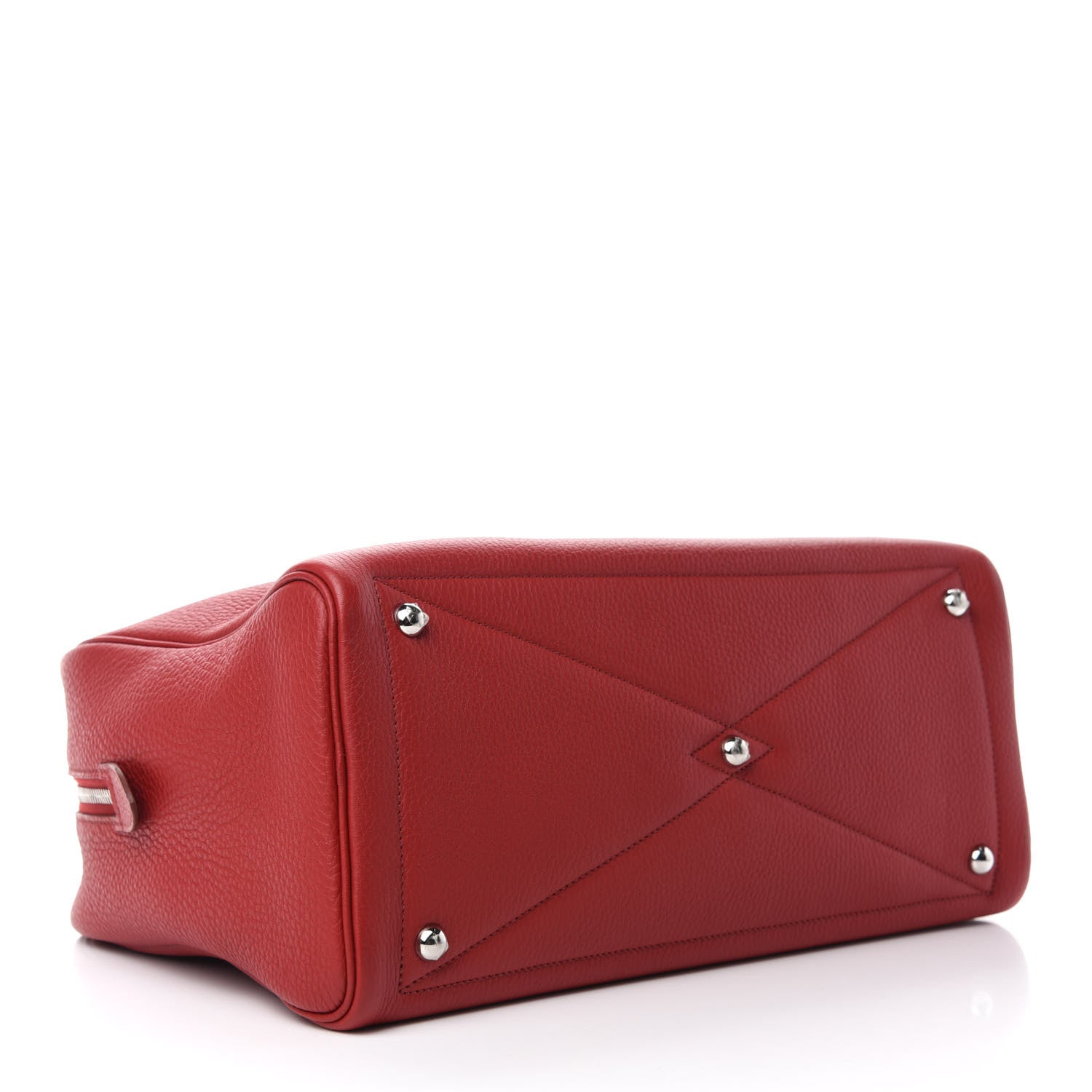 Hermes Taurillon Clemence Victoria II 35 Rouge Garance 4 of 10