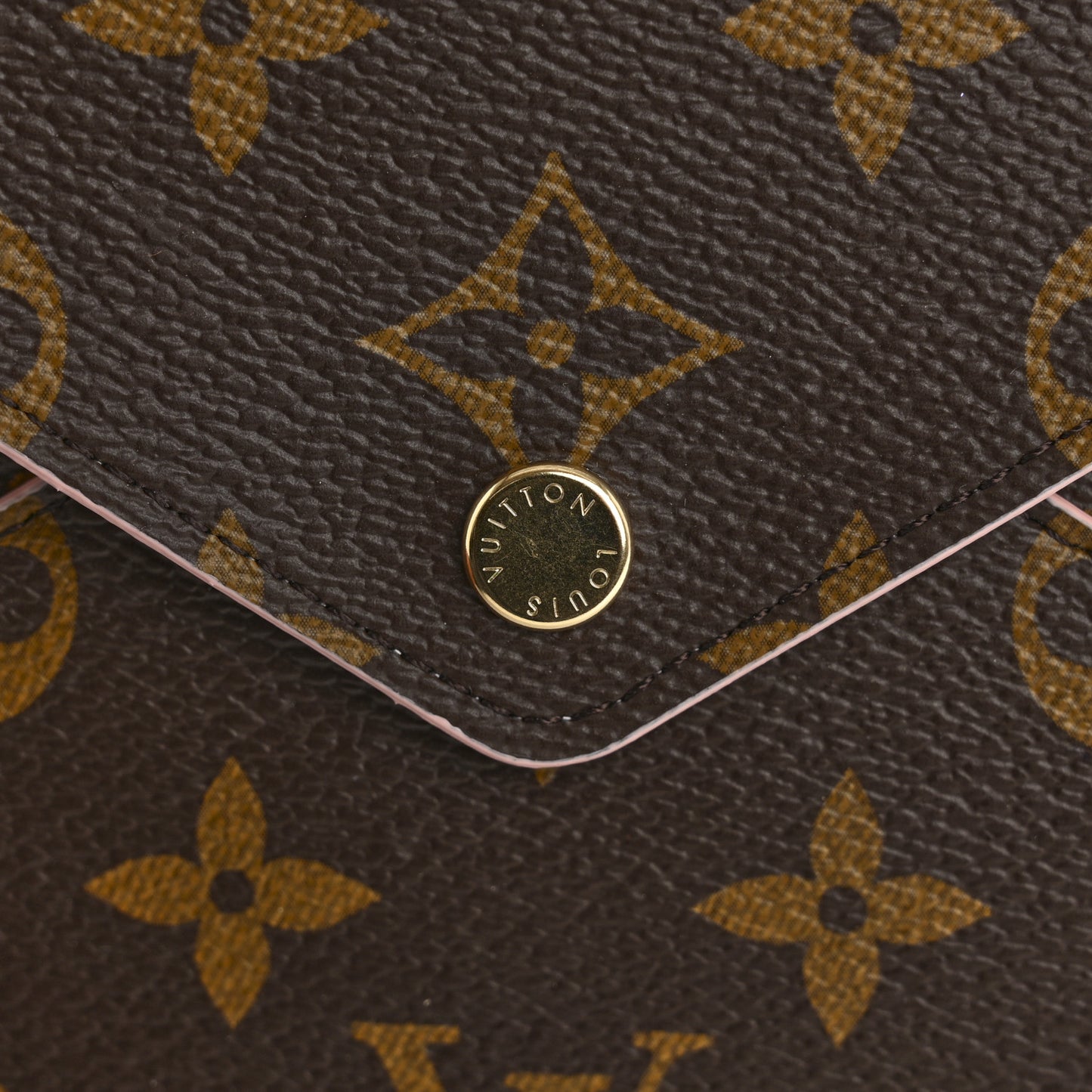 Monogram Large Kirigami Pochette Insert Rose Ballerine