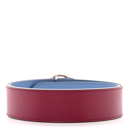 Fendi Vitello Liberty F is Fendi Bi-Color Reversible Belt 85 Black Cherry Nebula 4 of 8