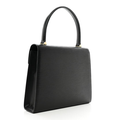 Louis Vuitton Epi Malesherbes Black 3 of 11
