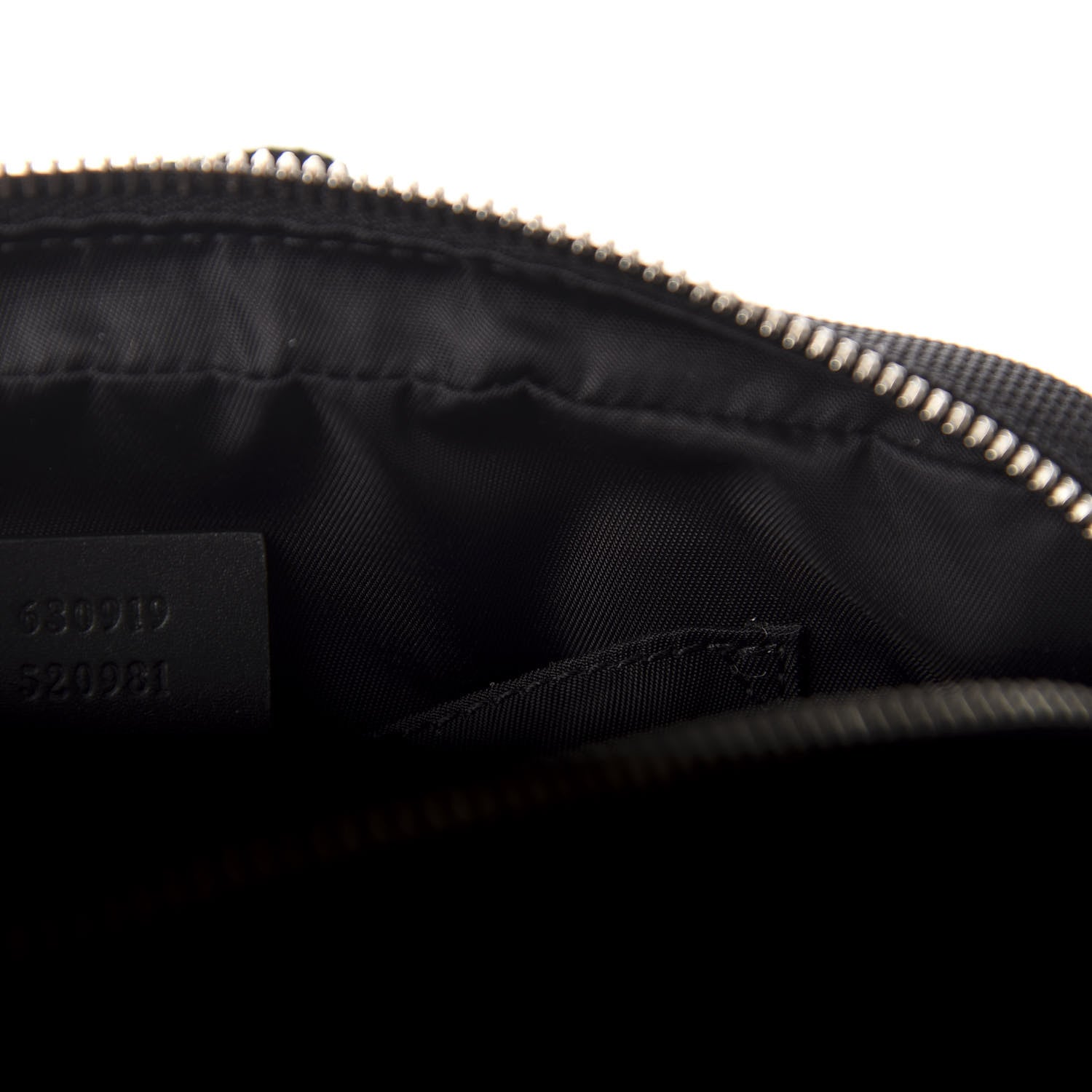 Gucci Canvas Web Slim Belt Bag Black 9 of 10